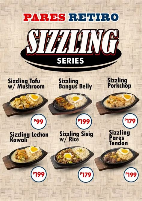 doble pares menu|Doble Pares Menu Prices philippines ( March 2024 ) .
